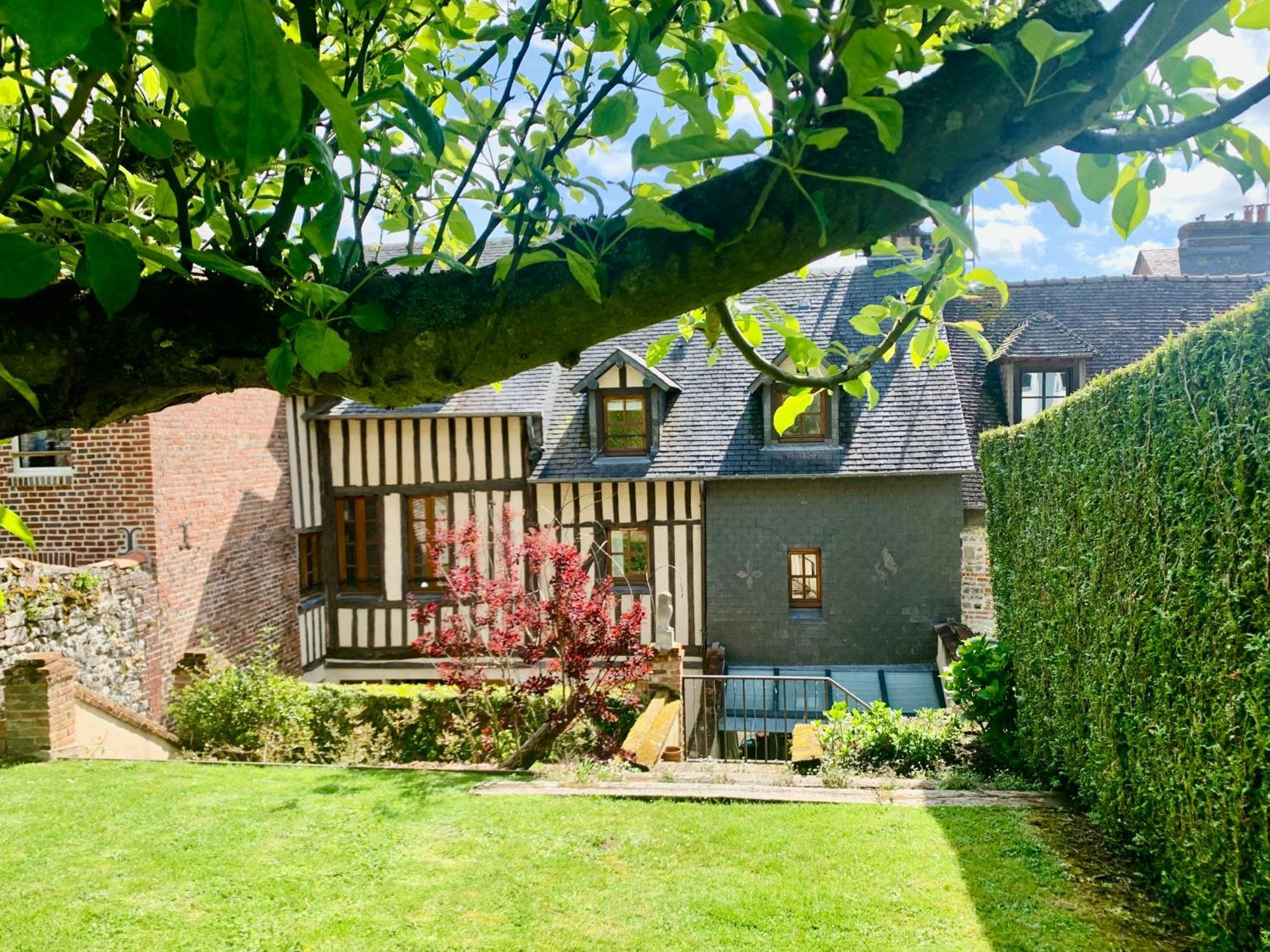 La Maison Blanche Du 10Honfleur Exterior foto