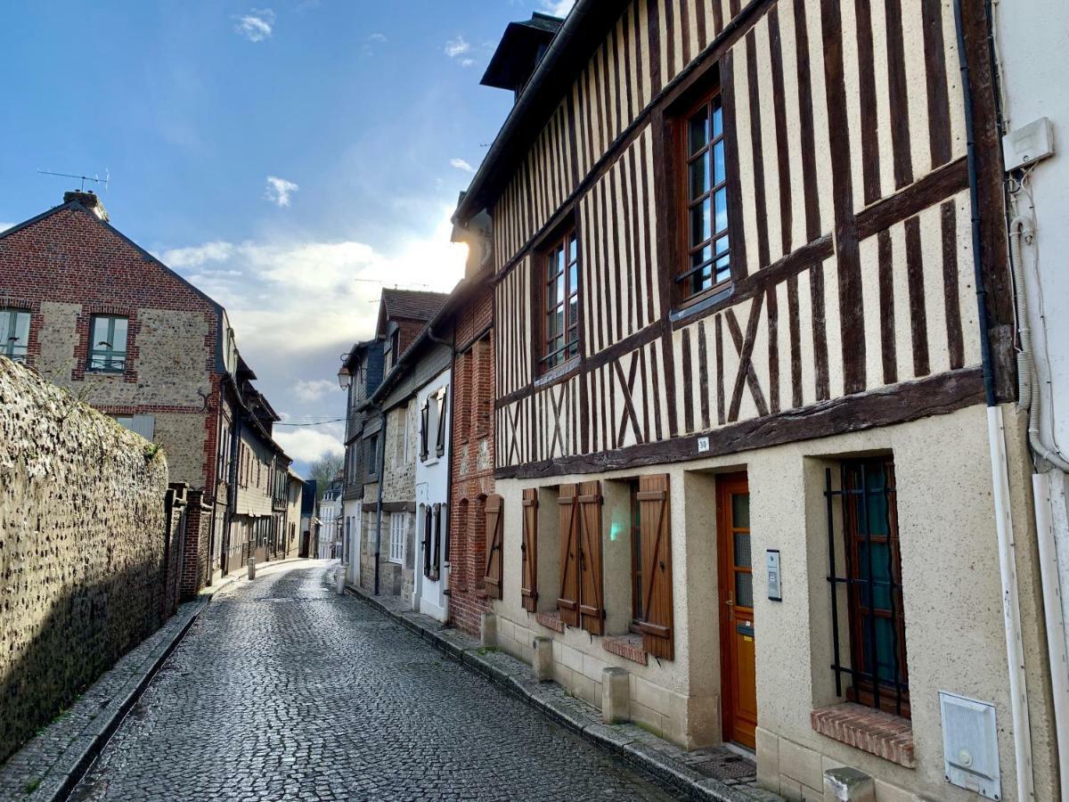 La Maison Blanche Du 10Honfleur Exterior foto